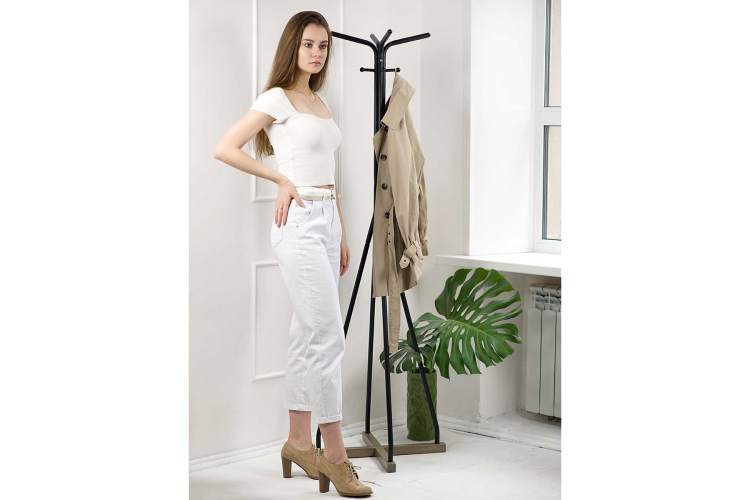 Вешалка напольная Галилео 218 черный/шимо-7