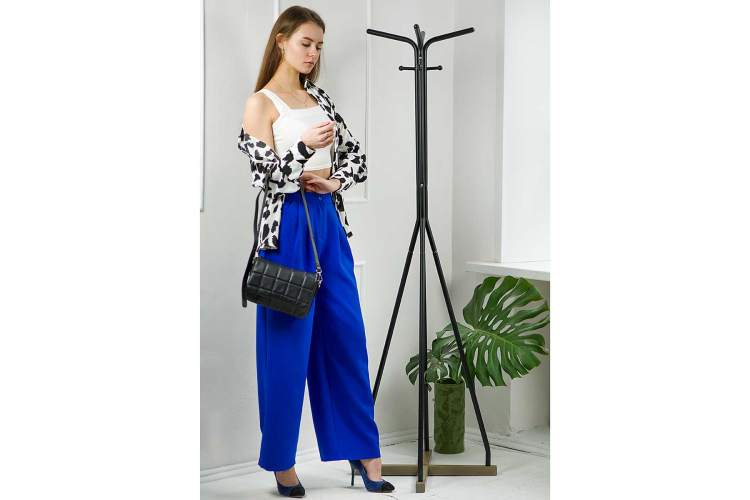 Вешалка напольная Галилео 218 черный/шимо-8