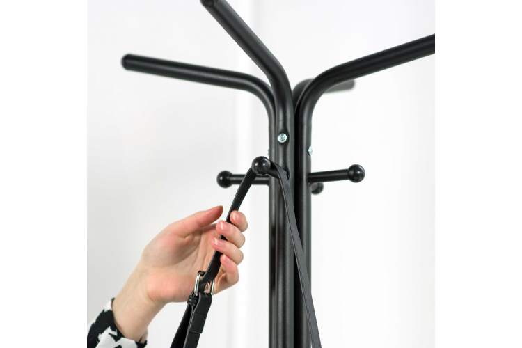 Вешалка напольная Галилео 218 черный/шимо-10