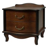 Тумбочка Джульетта 2 ящ. орех Л