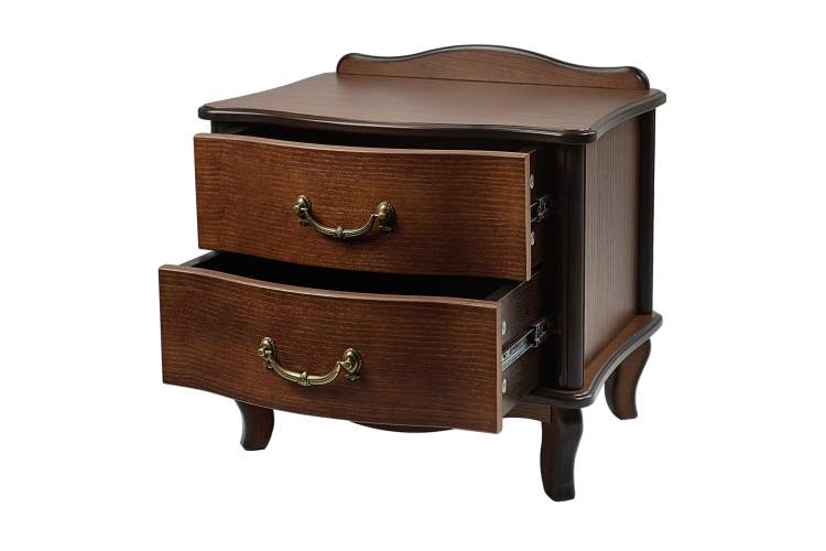 Тумбочка Джульетта 2 ящ. орех Л-6
