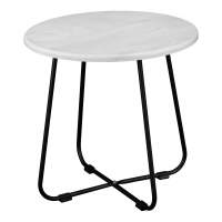 Стол журнальный BeautyStyle 14 дуб дымчатый/черный в гостиную