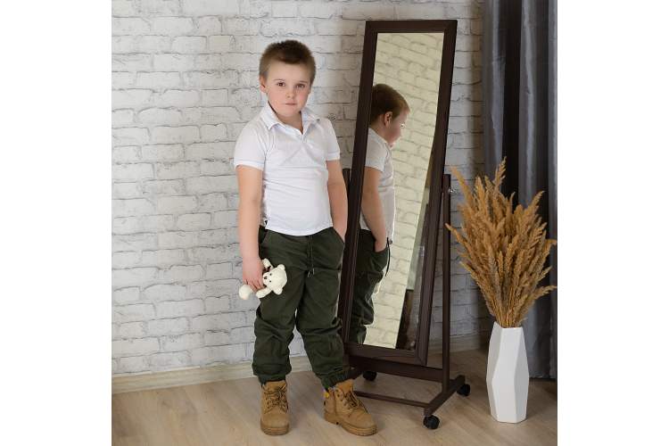 Зеркало напольное В 27Н венге 137 см х 42,5 см-12