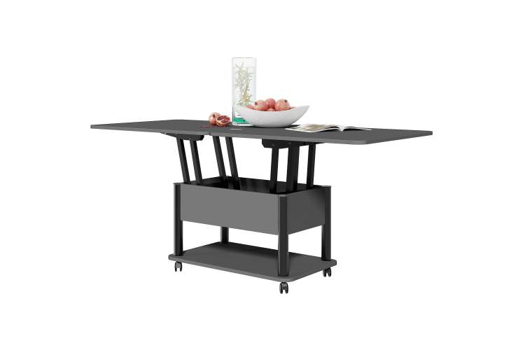 Стол-трансформер Джокер графит/черный-3