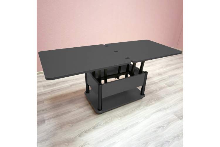 Стол-трансформер Джокер графит/черный-6