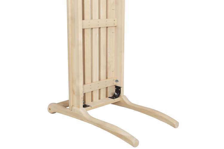 Скамья для прихожей с подлокотниками массив, каркас лак-12