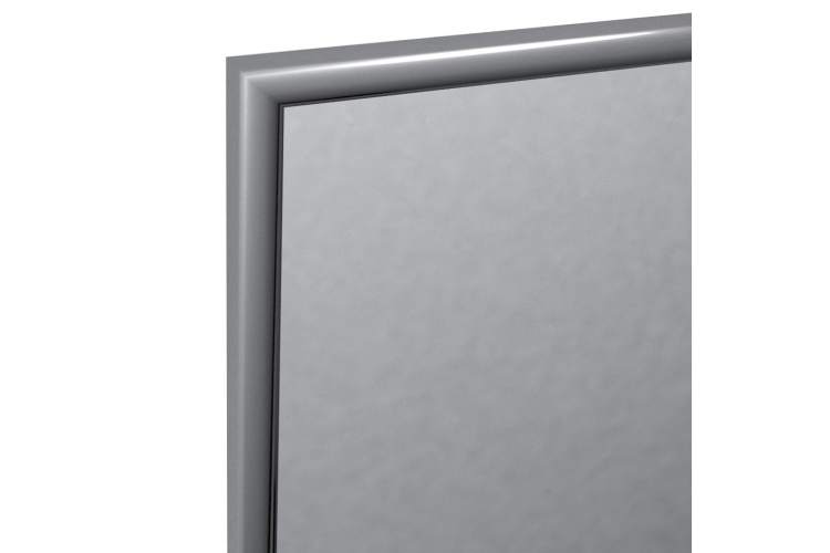 Зеркало настенное в раме Сельетта-5, глянец серебро 150 см х 50 см-1