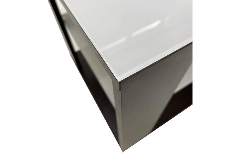 Стол журнальный BeautyStyle 6 венге/стекло белое-7