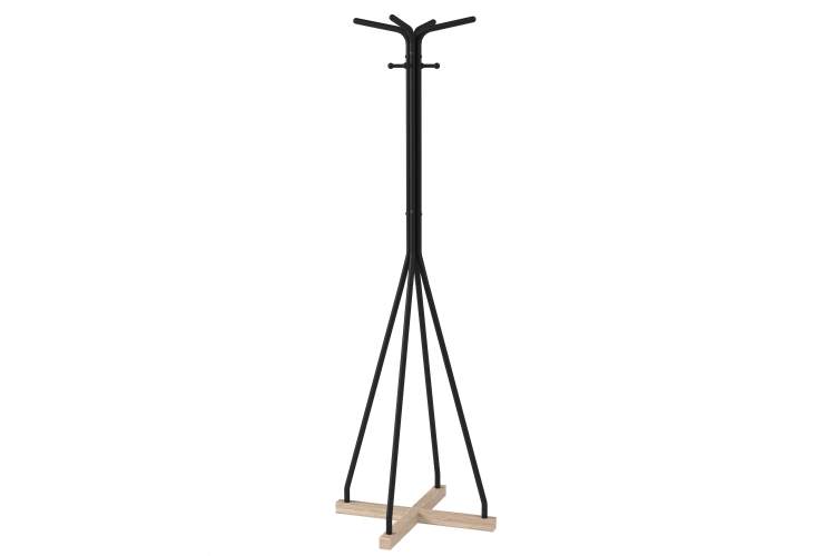 Вешалка напольная Галилео 218 черный/шимо