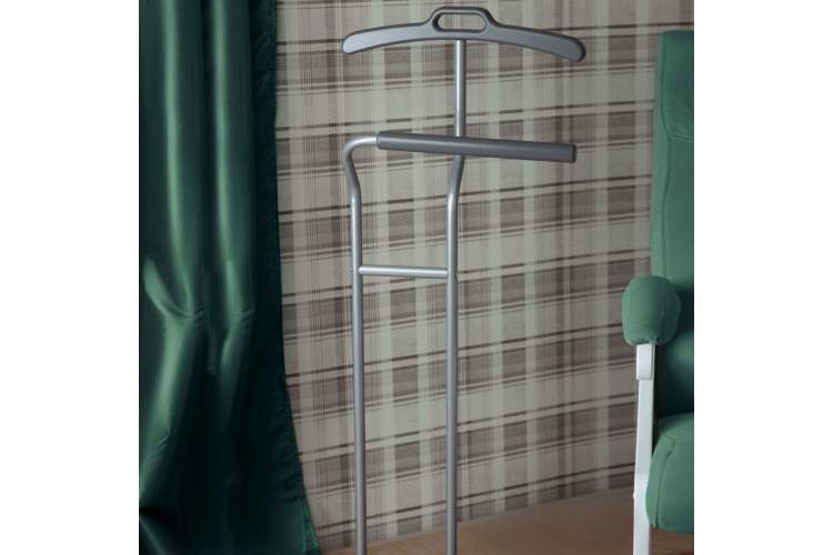 Вешалка костюмная Д 10 металлик/ серый графит-6