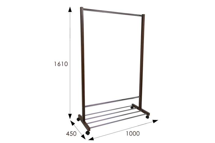 Вешалка напольная В 35Н средне-коричневый-8