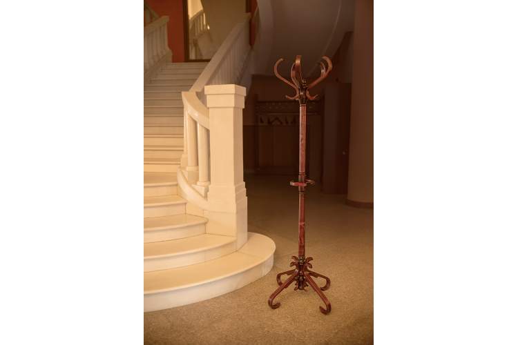 Вешалка напольная В 10Н темно-коричневый-7