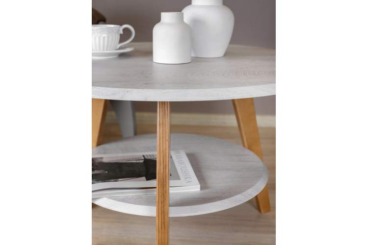 Стол журнальный BeautyStyle 17 дуб дымчатый/бук-5