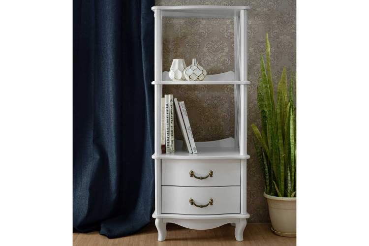 Этажерка Джульетта 2 уровня, молочный дуб Л-6