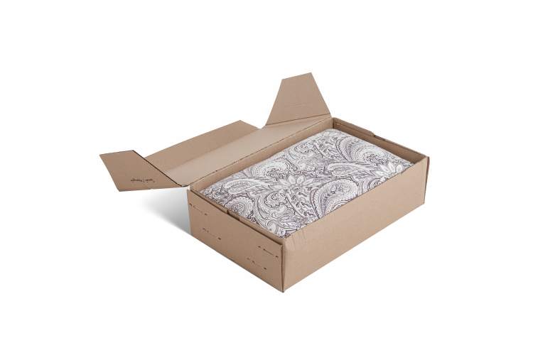 Банкетка Ретро М с ящиком белый, ткань меркурий-5