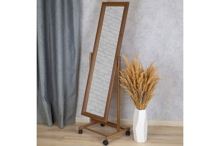 Зеркало напольное В 27Н средне-коричневый 137 см х 42,5 см-11