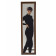 Зеркало настенное Селена 1 средне-коричневый 119 см х 33,5 см
