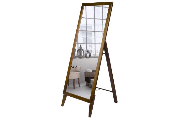 Зеркало напольное BeautyStyle 29 средне-коричневый 131 см х 47,1 см-5