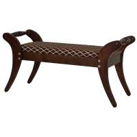 Банкетка Тифани темно-коричневый