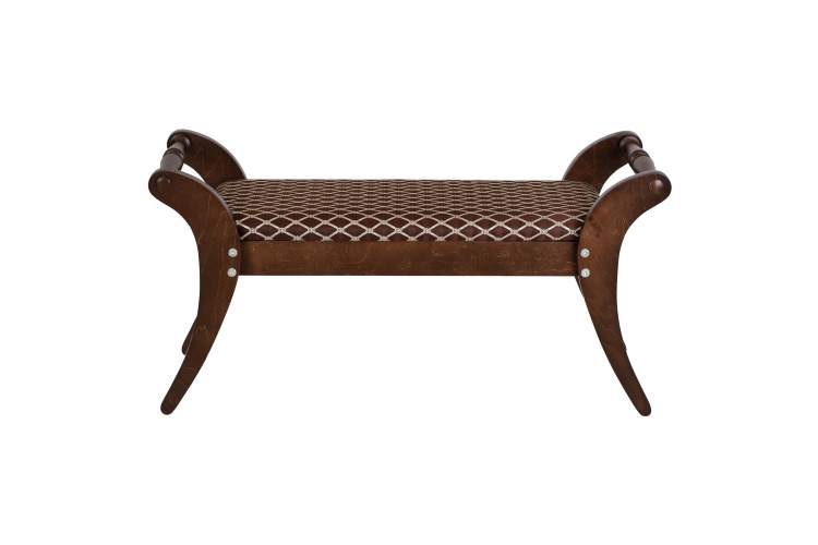 Банкетка Тифани темно-коричневый-1