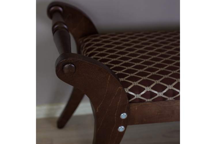 Банкетка Тифани темно-коричневый-4