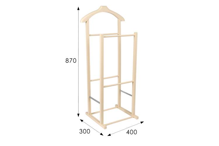 Вешалка костюмная детская В 28Н слоновая кость-7