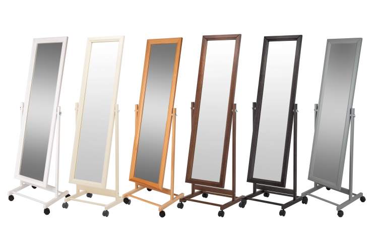 Зеркало напольное В 27Н средне-коричневый 137 см х 42,5 см-14