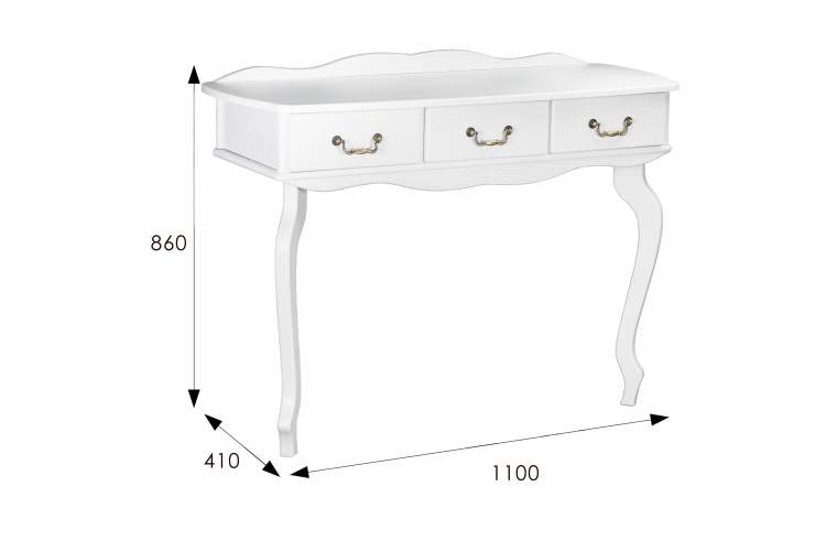 Консоль Берже 6 белый ясень-5