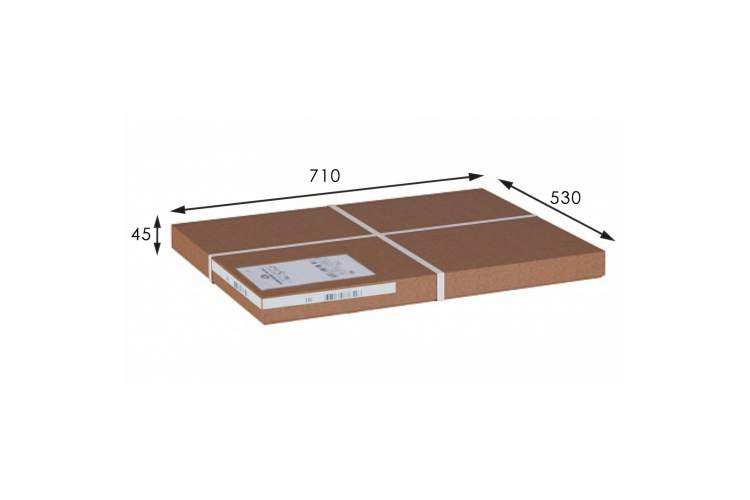 Стол журнальный Мерсенна белый/бук-6