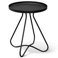 Столик журнальный SHT-CT3 чёрный муар в гостиную