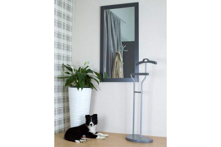 Вешалка костюмная Д 10 металлик/ серый графит-8