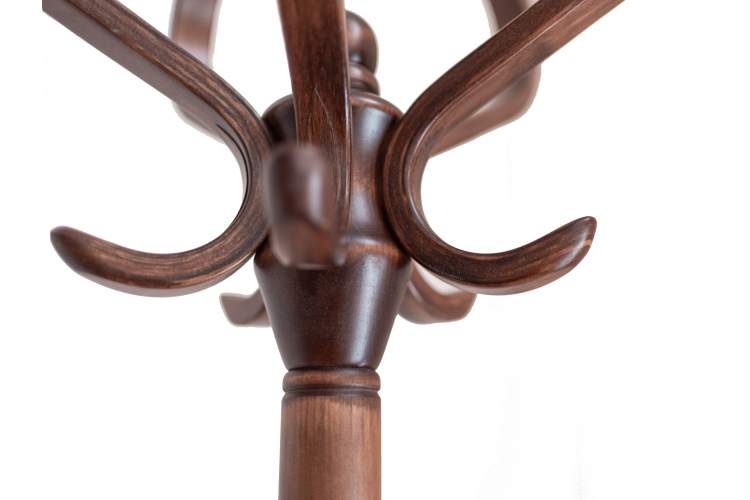 Вешалка напольная В 10Н темно-коричневый-4