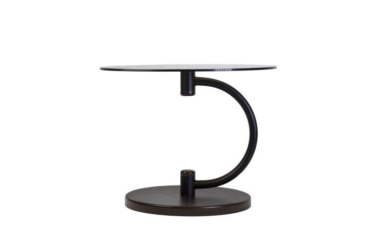 Стол журнальный Дуэт 13Н черный/венге/тонированное-1