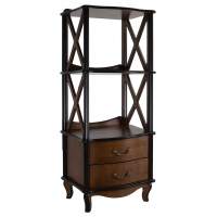 Этажерка Джульетта 2 уровня, орех Л