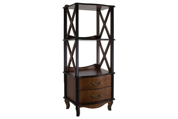 Этажерка Джульетта 2 уровня, орех Л