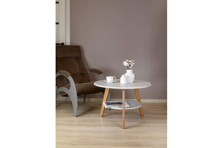 Стол журнальный BeautyStyle 17 дуб дымчатый/бук-7