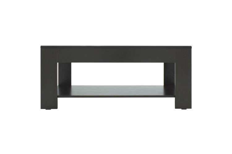 Стол журнальный BeautyStyle 26 венге/стекло черное-1