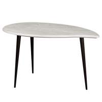 Стол журнальный BeautyStyle 28 дуб дымчатый/черный в гостиную