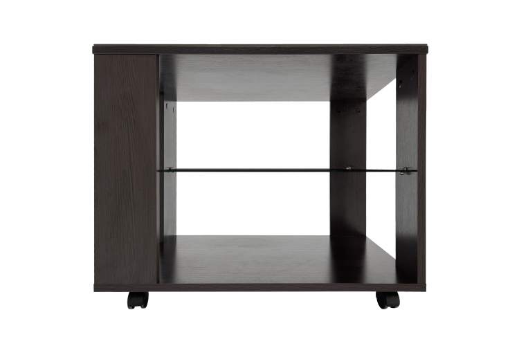 Стол журнальный BeautyStyle 5 венге/стекло черное-3