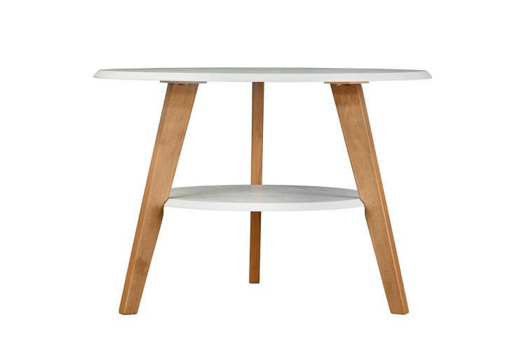 Стол журнальный BeautyStyle 17 белый/бук-2