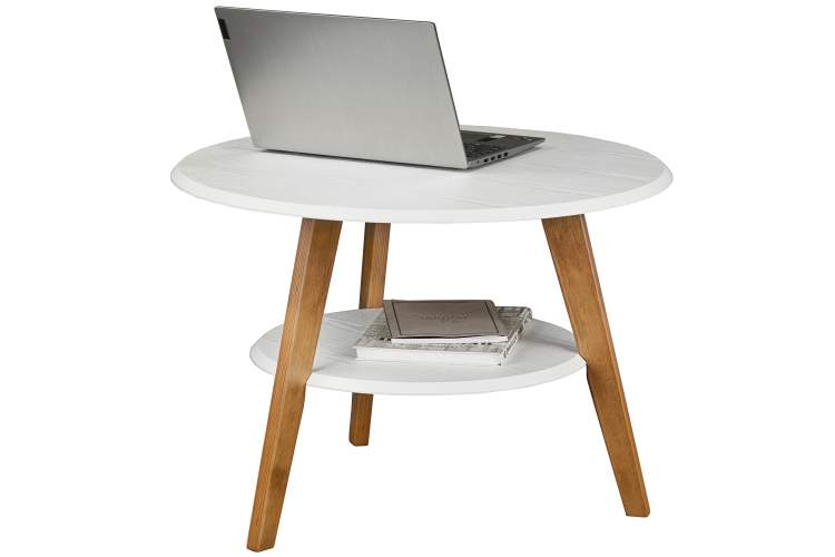 Стол журнальный BeautyStyle 17 белый/бук-5