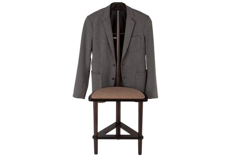 Вешалка костюмная с сиденьем В 26Н венге-7