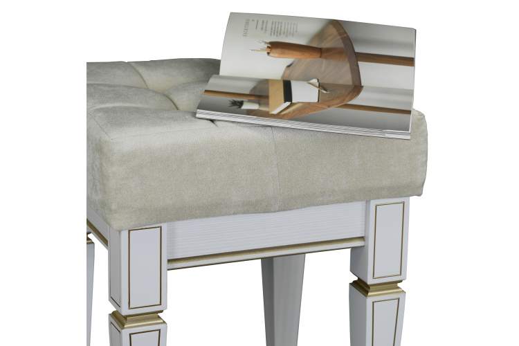 Банкетка Мариус М 96 ясень/LOFTY IVORY-2