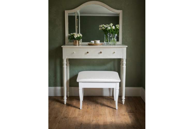 Банкетка Ретро М с ящиком белый, ткань экокожа белый-8