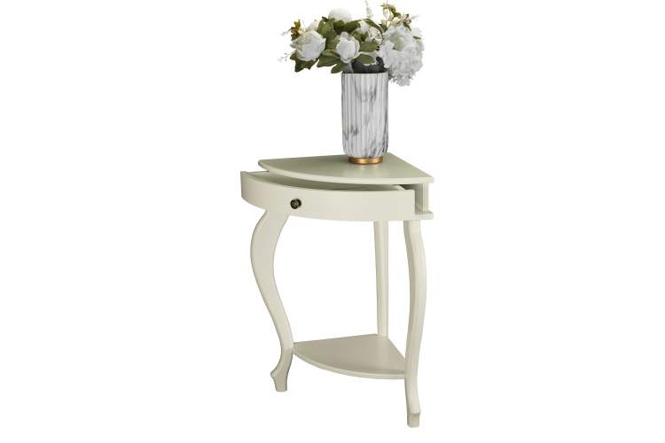 Консоль угловая Элегант дуб шампань Л-4