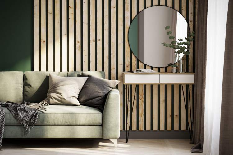 Стол-консоль Телфорд дуб сонома/белый-4