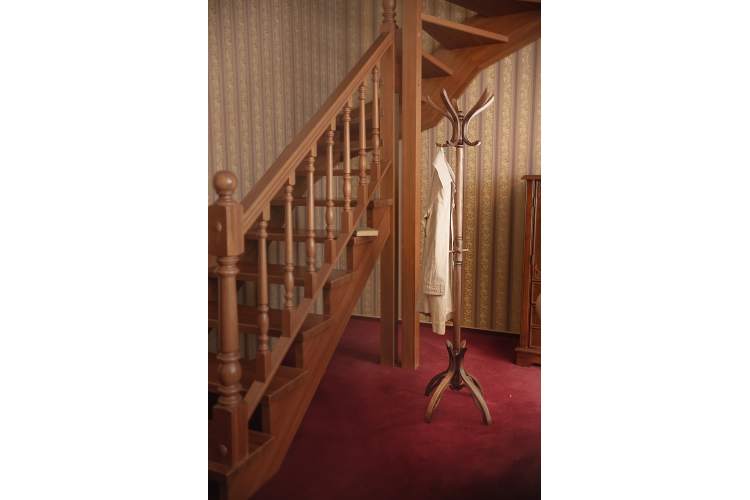 Вешалка напольная В 12Н средне-коричневый-6