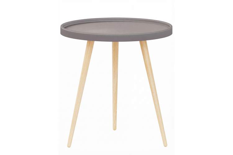 Стол журнальный Келли графит/бежевый