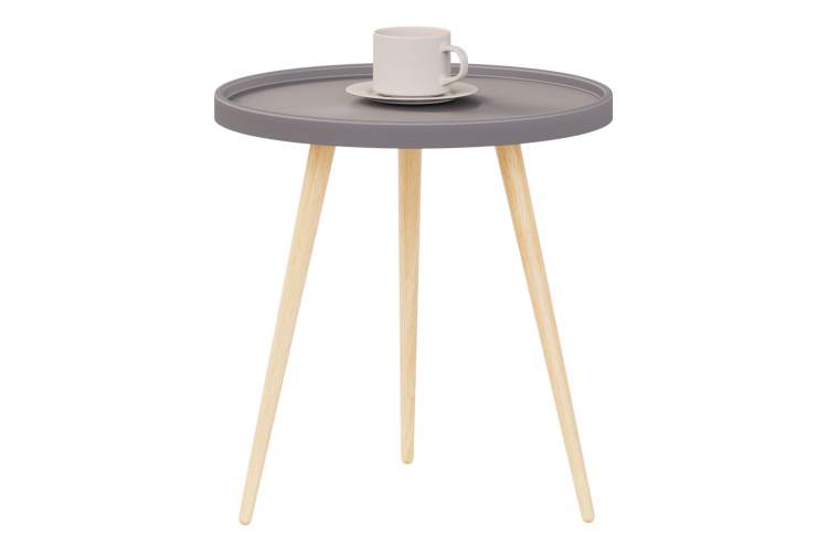 Стол журнальный Келли графит/бежевый-3