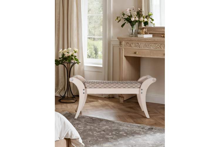 Банкетка Тифани белый ясень-1